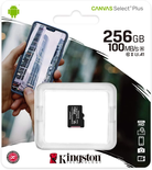 Carte mémoire Micro SD Kingston Canvas Select Plus - 256Go
