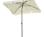 Parasol rectangulaire inclinable diamètre 2 m