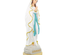 Statue de Notre Dame de Lourdes avec liseret pailleté doré ,résine de 40cm