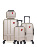 SWISS KOPPER - LOT DE 4 - Valise Week-end, Valise Cabine, Valise Cabine XXS et Vanity USTER