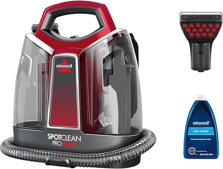 BISSELL SpotClean ProHeat - Shampouineuse | Nettoyeur Portable Tapis, Tapisserie et Intérieur de Voiture |330W | 74dB | 36988