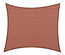 Voile d'ombrage rectangulaire rouge