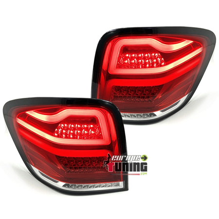 FEUX ROUGES CLAIRS LED TUBES CELIS MERCEDES ML W164 2008-2011 PH2 (05355)