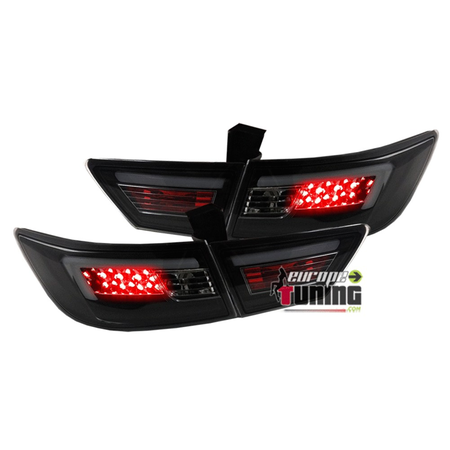 FEUX NOIRS BARRES LED CELIS LOOK PHASE 2 POUR RENAULT CLIO 4 2012-2016 (03895)