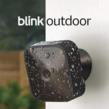 Blink Outdoor, Caméra de surveillance HD sans fil, résistante aux intempéries, avec deux ans d'autonomie et détection des mouvements, fonctionne avec Alexa - Kit 2 caméras