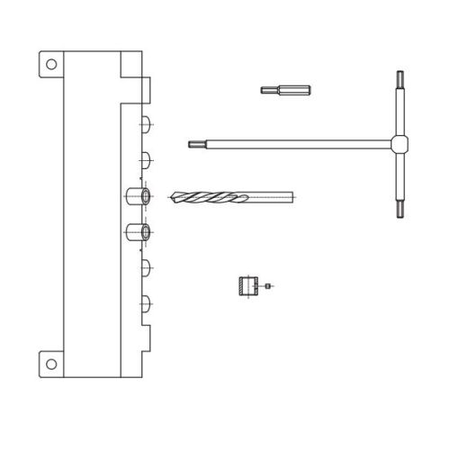 Mèche de rechange pour pose des fiches D13mm - OTLAV - MC710130G002