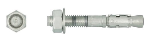 Goujons d'ancrage inox A4 pour béton non fissuré 12X125 boîte de 50 - RAWL - R-XPTIIA4-12125/30