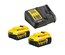 Meuleuse XR 18V 125mm + 2 batteries 5Ah + chargeur + coffret T-STAK - DEWALT - DCG405P2-QW