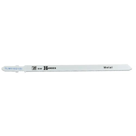 Lames de scie sauteuse TLM11021Bi L 110mm pour métal - HANGER - 150213