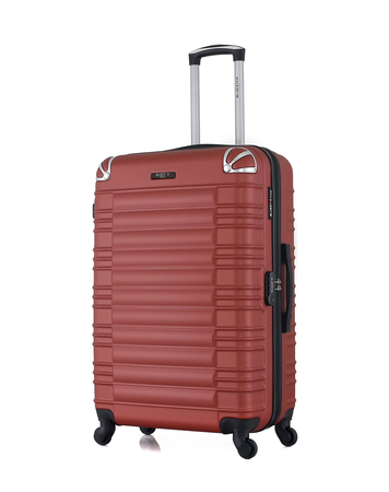 BLUESTAR - Valise Grand Format ABS LIMA 4 Roues 75 cm