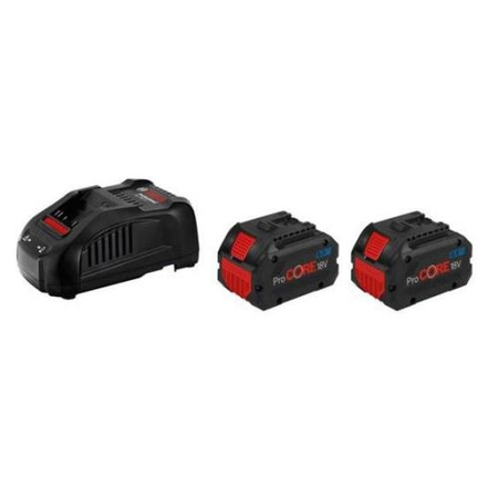 Pack de 2 batteries 18V 8Ah ProCORE18V + chargeur rapide GAL 1880 CV PROFESSIONAL - BOSCH - 1600A01C4K