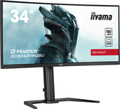 Ecran incurvé 34" Iiyama G-Master Red Eagle GCB3481WQSU-B1 Ultra WQHD 180Hz (Noir)