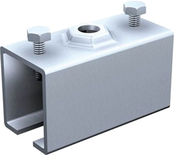 Manchon raccordement nu pour rail 50x40mm - MANTION - 5041M