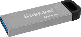 Clé USB 3.2 Kingston DataTraveler Kyson - 64Go (Gris/Noir)