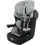 Siege Auto  ceinturé NANIA MAX I 76-140 cm R129 ‚Äì de 3 a 10 ans ‚Äì Tetiere réglable - Base inclinable - Gris - Fabrication F