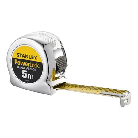 Mesure PowerLock® Blade Armor 5mx25mm - STANLEY - 0-33-514