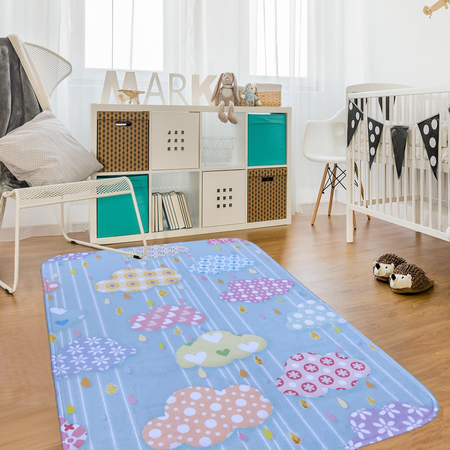 Tapis enfant 70x95 cm NUAGE 3