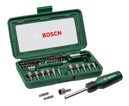 Coffret de vissage - 46 pièces - BOSCH - 2607019504