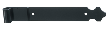 Penture droite alu noir de 705mm - TORBEL - 11PA70J