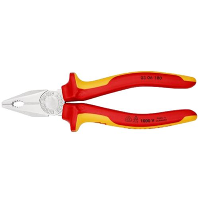 Pince universelle 1000V 180mm - KNIPEX - 03 06 180