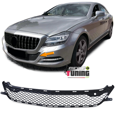 CALANDRE INFERIEURE GRILLAGEE MERCEDES CLS C218 2011-2014 PH1 SANS PACK AMG (05567)