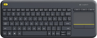 Clavier sans fil Logitech K400 Plus Wireless Touch (Noir)