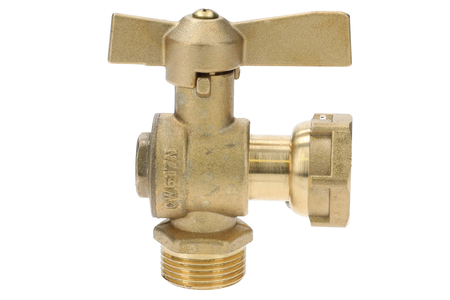 Robinet équerre Femelle 3/4 Mâle 1/2 pour compteurs d'eau - GARIS - B02-RCEQ1520