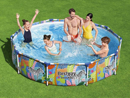 Piscine tubulaire Steel Pro ronde 3,05 x 0,66 m - Bestway