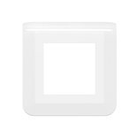 Plaque de finition MOSAIC blanc pour 2 modules - LEGRAND -  078802L