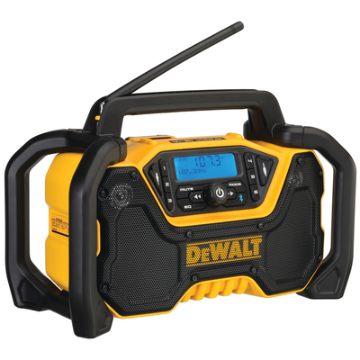 Radio de chantier 12/18V XR double alimentation avec fonction Bluetooth (sans batterie ni chargeur) - DEWALT - DCR029-QW