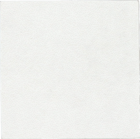 Taco KASBAH WHITE MATT - Cabochon WHITE MATT 3,4x3,4 cm