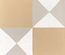 CAPRICE DECO - CHESS PASTEL - Carrelage 20x20 cm aspect carreaux de ciment géo moderne pastel
