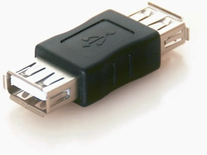 Coupleur USB 2.0  type A (Noir)