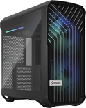 Boitier Moyen Tour E-ATX Fractal Design Torrent Compact RGB avec panneaux vitrés (Noir)