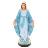 Statue Vierge Miraculeuse en résine colorée 80 cm