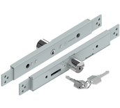 Serrure AE en applique zinguée cylindre 21mm pour lame 13 à 15mm - THIRARD - AE114003