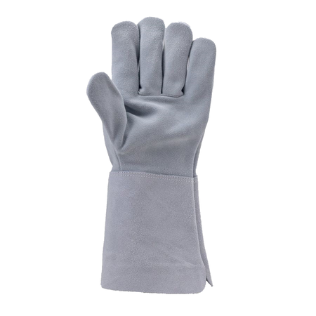 Gants de protection soudeur croûte vachette manchette 15cm gris T10 - MO2514