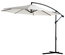 Parasol déporté octogonal inclinable Ø 3 x 2,5H m