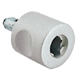 Bouton universel à clé pour serrure espagnolette UNO sans cylindre - OJMAR - 7064.A001NI