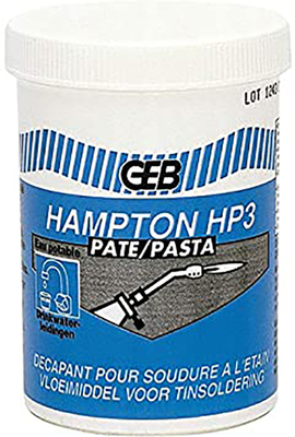 Décapant pâte pour soudure à l'étain 75 ml HAMPTON H3 - GEB - 100302