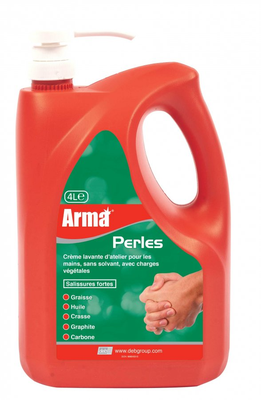 Crème lavante Arma® PERLES parfum citron vert bidon de 5L - ARMA - PER405
