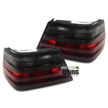 FEUX TUNING FUMES / ROUGES POUR MERCEDES CLASSE E W124 (10490)