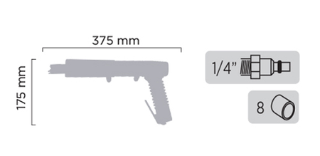 Dérouilleur pneumatique - GENERAL PNEUMATIQUE - GP5415