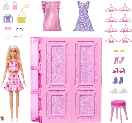 BARBIE - Poupée Dressing de Rêve - Mattel