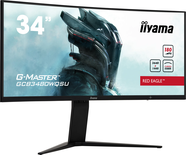 Ecran incurvé 34" Iiyama G-Master Red Eagle GCB3480WQSU-B1 UWQHD 180Hz (Noir)