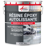 Résine Epoxy Sol, autolissante - REVEPOXY AL AUTOLISSANT-5 kg Gris Telegris 4 - RAL 7047-ARCANE INDUSTRIES