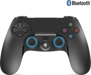 Manette de jeu sans fil Bluetooth Spirit of Gamer PGP Pro Gaming pour PS4 (Noir)