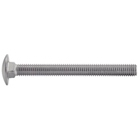 Vis à métaux tête ronde collet carré inox A2 DIN 603 10X60 boîte de 50 - ACTON - 6221310X60