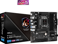 Carte Mère ASRock B760M PG Lightning DDR5 (Intel LGA 1700) Micro ATX