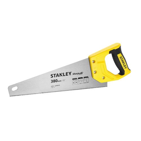 Scie égoïne à bois universelle SHARPCUT™ 380mm - STANLEY - STHT20369-1